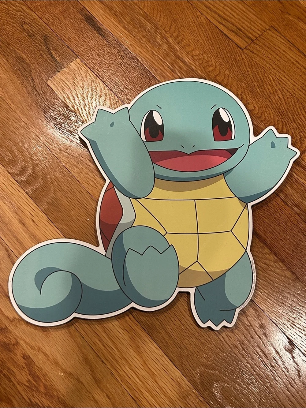 Pokemon Squirtle Wall Art - Blue, Yellow, Red